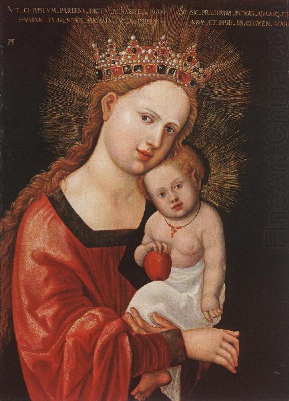ALTDORFER, Albrecht Mary with the Child  kkk china oil painting image